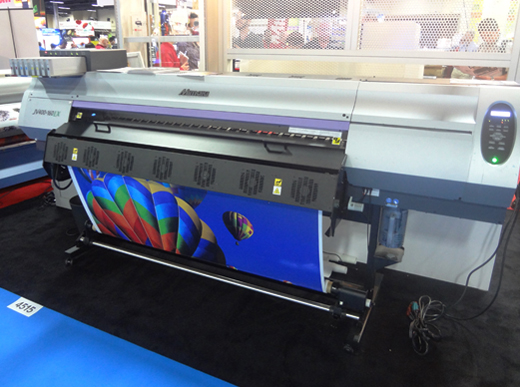 Mimaki JV400 160LX at ISA 2013 Trade Show.