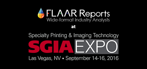 FLAAR Printer Team at SGIA Vegas 2016